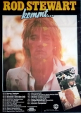 STEWART, ROD - 1977 - Live in Concert - ...kommt Tour - Poster - B