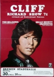 RICHARD, CLIFF - 1971 - Konzertplakat - Shadows - Show - Tourposter - Bremen