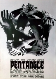 PENTANGLE - 1972 - Plakat - Günther Kieser - Poster - Frankfurt