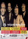 ROLLING STONES - 1995-08-15 - Plakat - Voodoo Lounge - Poster - Leipzig - A0