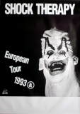 SHOCK THERAPY - 1993 - Plakat - In Concert - Europe Tour - Poster