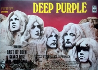 DEEP PURPLE - 1971 - Plakat - In Concert - In Rock Tour - Poster - Offenbach
