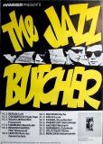 JAZZ BUTCHER - 1988 - David J - Bauhaus - In Concert - Fishcotheque Tour - Poster