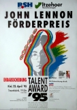 LENNON, JOHN - FRDERPREIS - 1995 - Beatles - Endausscheidung - Poster - Kiel