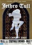 JETHRO TULL - 2003 - Plakat - In Concert -  Very Best Tour - Poster - Bremen
