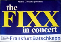 FIXX, THE - 1983 - Plakat - Reach the Beach Tour - Poster - Frankfurt