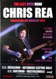 REA, CHRIS - 2014 - In Concert - Last open Road Tour - Poster - Dsseldorf