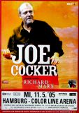 COCKER, JOE - 2005 - In Concert - Heart & Soul Tour - Poster - Hamburg B