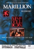 MARILLION - 1991 - Konzetplakat - Holidays in Eden - Tourposter - Offenbach