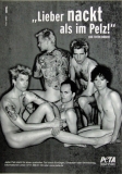 TOTEN HOSEN - 2002 - Promoplakat - Peta - Lieber Nackt als im Pelz - Poster