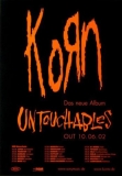 KORN - 2002 - Promotion - Plakat - Untouchables - Poster