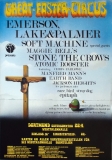 EASTER CIRCUS - 1973 - Atomic Rooster - Emerson Lake Palmer - Poster - Dortmund