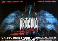DRACULA MUSICAL - 1998 - Plakat - Helen Schneider - Poster - Hamburg