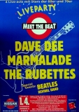 MEET THE BEAT - 2011 - Rubettes - Marmalade - Dave Dee - Poster - Hamburg