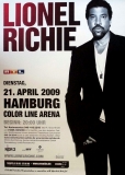 RICHIE, LIONEL - COMMODORES - 2009 - In Concert Tour - Poster - Hamburg