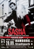 SASHA - 2009 - In Concert - Good News on a Bad Day Tour - Poster - Hamburg
