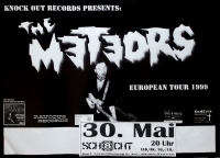 METEORS, THE - 1999 - In Concert - Psychobilly - European Tour - Poster - Marl
