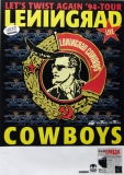 LENINGRAD COWBOYS - 1994 - Plakat - In Concert - Lets Twist Again Tour - Poster