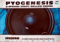 PYOGENESIS - 1998 - In Concert - Mono... or will it ever be the Way Tour - Poster