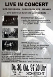 SIEBENBRGEN - 1997 - Plakat - Live in Concert Tour - Poster - Marl