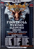 HEIDENFEST - 2011 - Plakat - Wintersun - Finntroll - Turisas - Alestorm - Poster