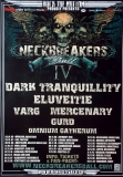 NECKBREAKERS BALL - 2011 - Tourplakat - Dark Tranquillity - Eluveitie - Poster